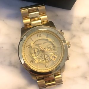 Michael Kors Women’s Oversized Gold Watch